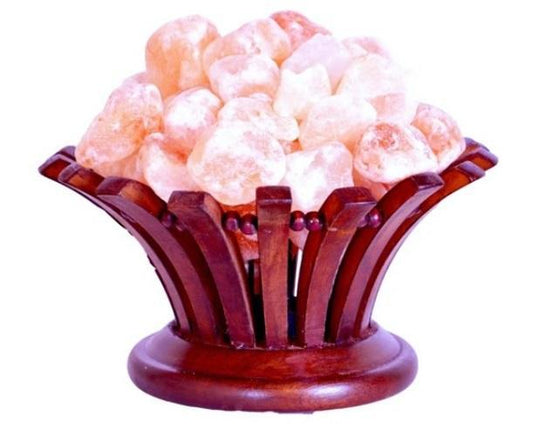 Himalayan Salt Rock Basket