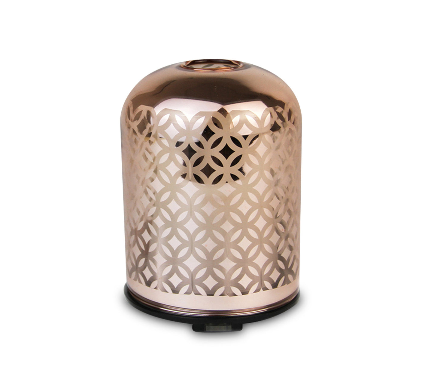 Luxury Glass Essential Oil Diffuser – Rose Gold Elegance