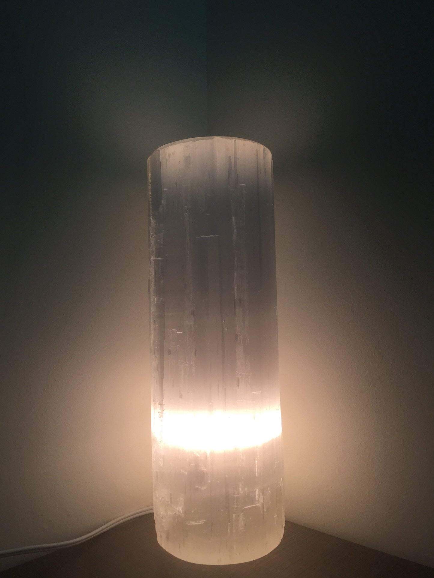Selenite Crysal Lamp