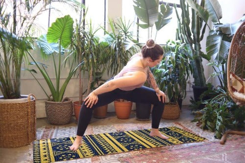 Printed Hot Yoga Mat