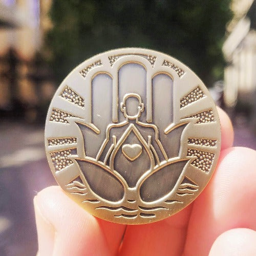 mantra token be here now