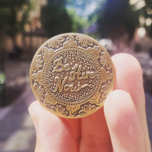 mantra token be here now