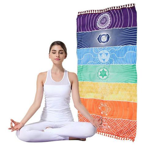 chakra meditation tapestry
