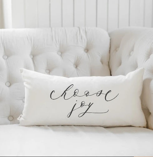 Choose Joy Pillow Zen Home Decor