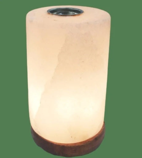 White Himalayan Salt Lamp