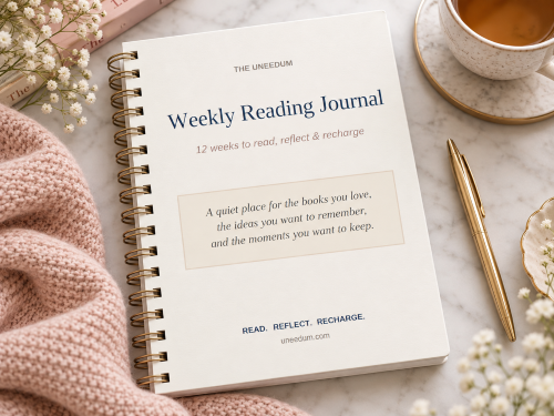 weekly reading journal