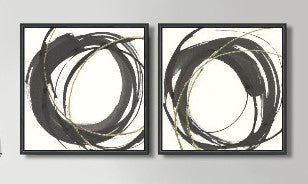 Zen Circle Abstract Print Enso Art