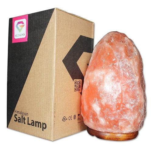 natural salt lamp