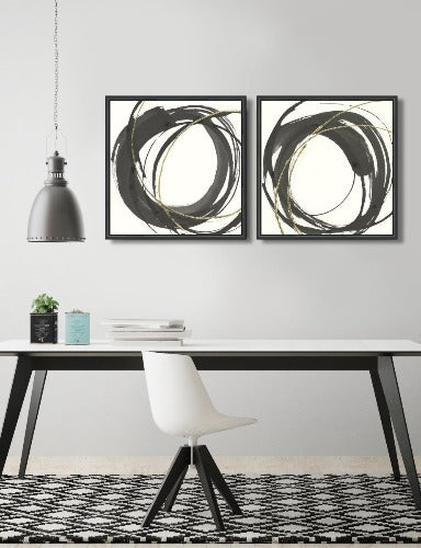 Zen Circle Abstract Print Enso Art