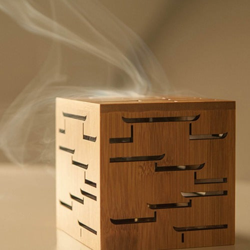 incense burner bamboo box