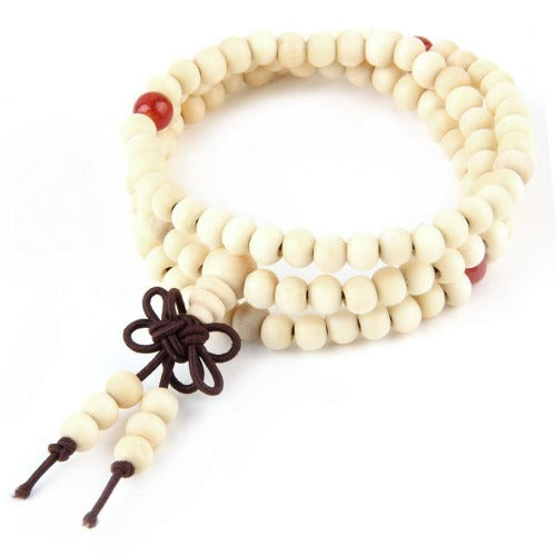 sandalwood Mala Bead Bracelet