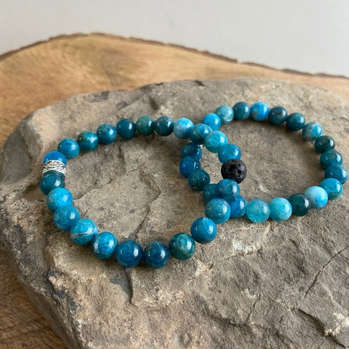 genuine Apatite wrist mala