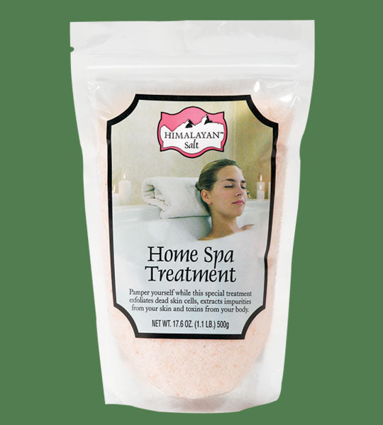 pink salt spa treatment