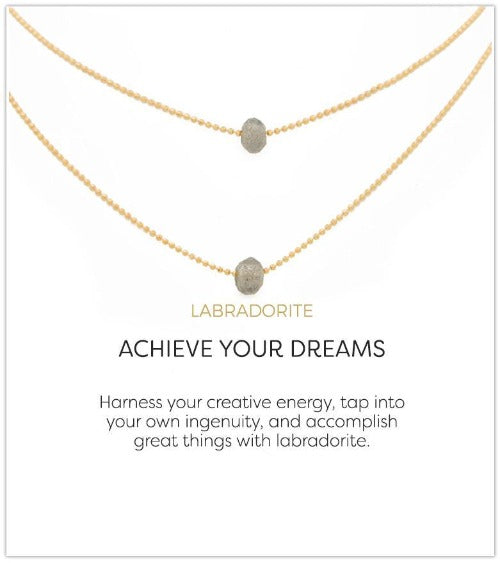 labradorite gemstone necklace