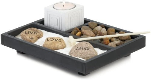 live laugh love zen garden