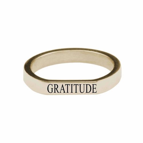 gratitude fashion ring