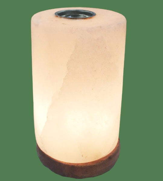 white Himalayan Salt Lamp diffuser