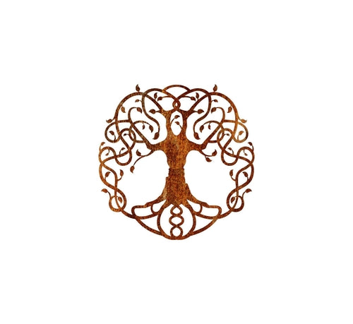 tree of life metal sign